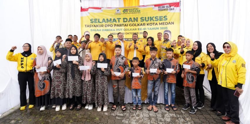 HUT Golkar 61, Rahmaddian Shah : Lebih Peduli, Lebih Merakyat
