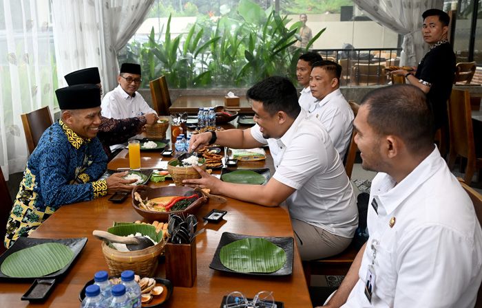 Gubernur Bobby Nasution Silaturahmi dengan PW Muhammadiyah Sumut, Bahas Dukungan untuk Pesantren