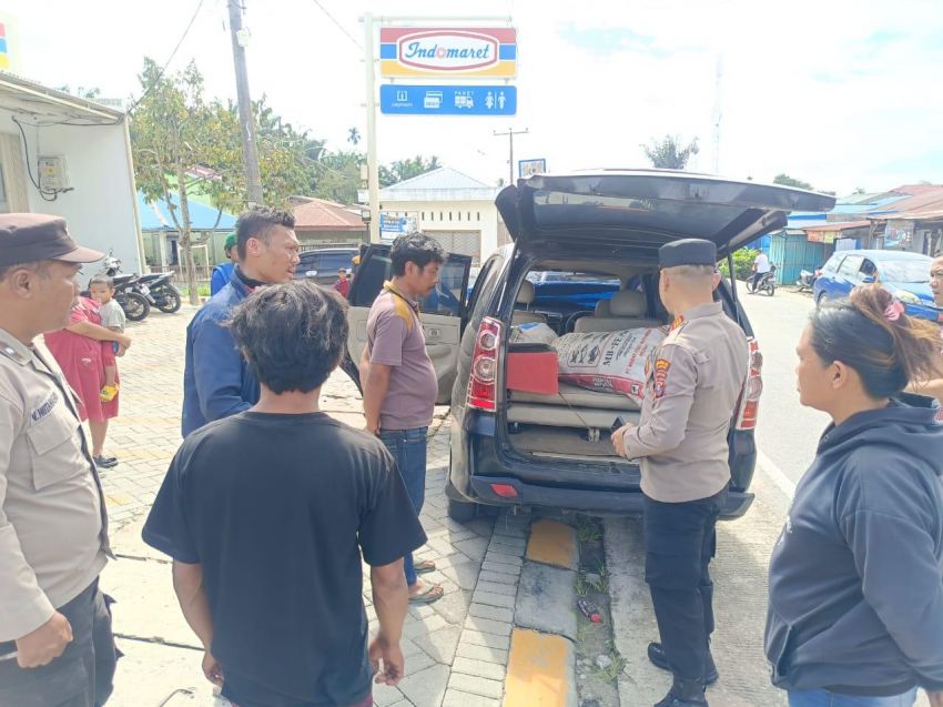 Polisi Gagalkan Aksi Pencurian Jahe di Jalan Siantar&ndash;Saribudolok