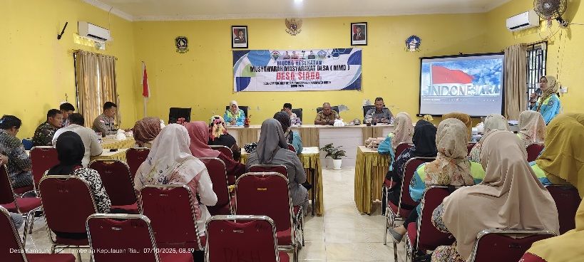 Babinsa Hadiri MMD Desa Siaga, Dorong Kesadaran Kesehatan Masyarakat