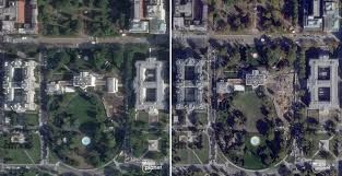 Seluruh Sayap Timur Gedung Putih Telah Dihancurkan