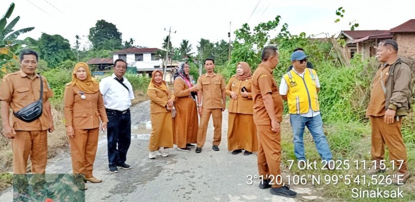 Upaya Pengalihan Air Atasi Banjir, Bupati Simalungun Tinjau Nagori Negeri Kahean