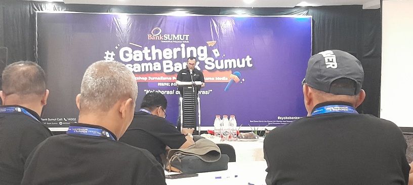 Bank Sumut Gelar Gathering & Workshop Jurnalisme Perbankan Bersama Media