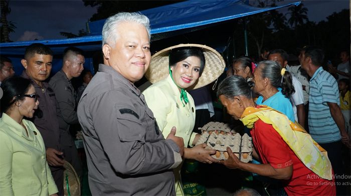 Kunker ke Kepulauan Nias, Kajati Sumut Jadi Narasumber JMS dan Bakti Sosial Peduli Stunting