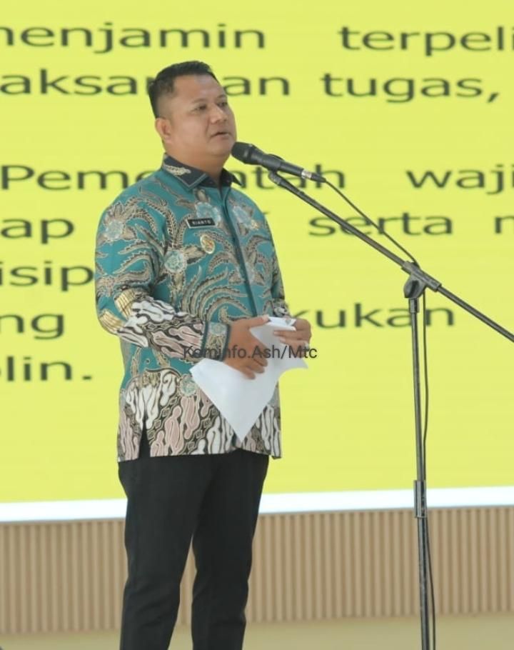 Wakil Bupati Asahan Buka Orientasi ASN PPPK