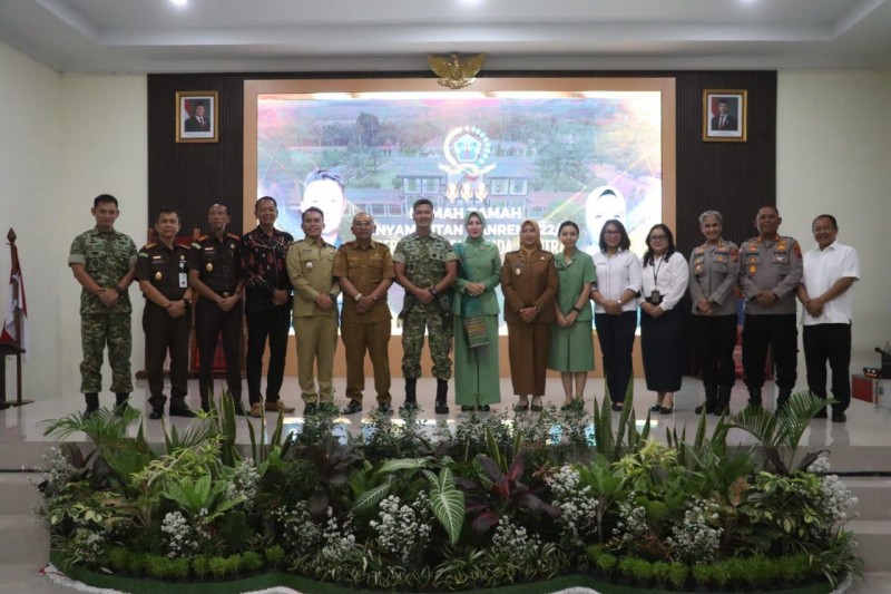 Perkuat Sinergitas TNI-Polri, Kapolres Simalungun Hadiri Silaturahmi Danrem 022/Pantai Timur