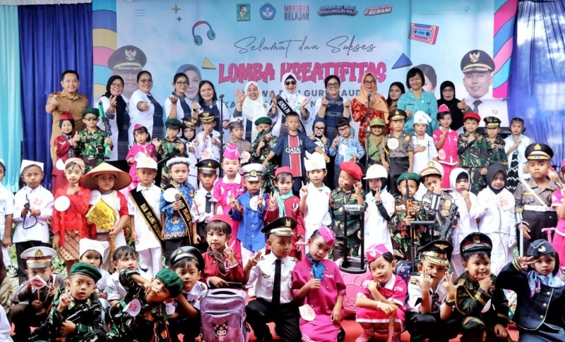 Wujudkan PAUD Holistik Integratif, Dispen Simalungun Gelar Lomba Kreativitas Siswa dan Guru PAUD