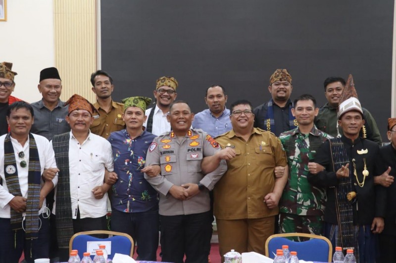 Kapolres Simalungun Hadiri Rakor Penyelesaian Konflik Tanah TPL, Dorong Pemkab Ambil Sikap Tegas