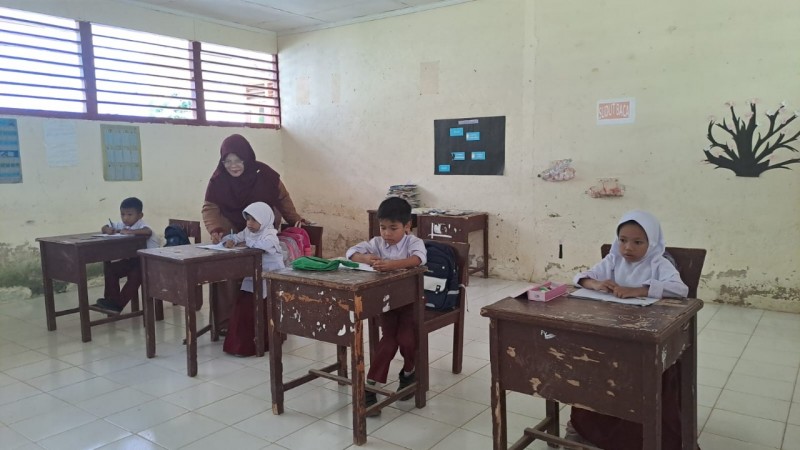 Miris! Delapan Kilometer dari Kota, Siswa SD Panton Luas Tapaktuan Belum Cicipi Makanan Bergizi Gratis