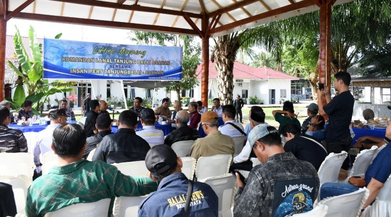 Lanal TBA Perkuat Kemitraan Strategis dengan Insan Pers