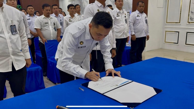 Rutan Kelas I Medan Perkuat Integritas dan Antinarkoba Lewat Penandatanganan Komitmen Nasional