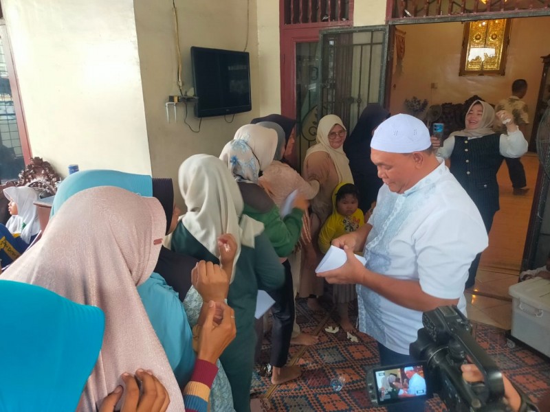 Memperingati Setahun Wafatnya Istri, Muhammad Dahnil Ginting SE Gelar Doa dan Santuni Ratusan Anak Yatim dan Kaum Duafa.