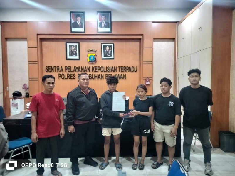 Personil Dit Pamobvit Polda Sumut, Sigap Tangkap Pelaku Pencurian HP di Martubung