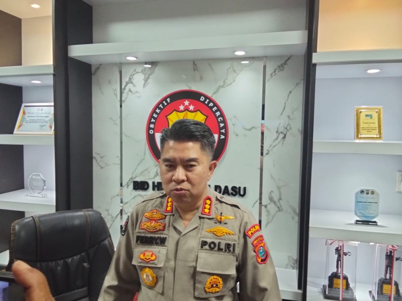 Mabuk Keluar dari THM, Personel Polda Sumut Tabrak Wanita hingga Kritis