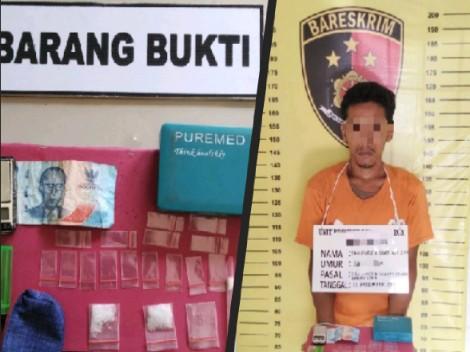 Unit Reskrim Polsek Nasembilan-sepuluh Tangkap Pelaku Narkoba