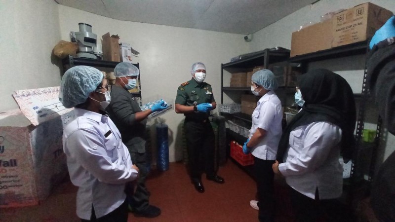 Dandim 0205/TK Letkol Inf Robert Panjaitan Sidak Dapur SPPG Karo GundalingI dan SPPG Mentari Meraki Asa