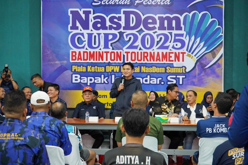 Rico Waas Apresiasi Rangkaian Perayaan HUT ke-14 Partai Nasdem: Penuh Kegiatan Bermanfaat