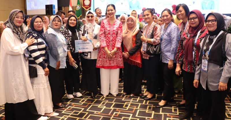 Jambore Kader PKK Se-Sumut, Ny, Darmawati; Wujudkan Komitmen Keluarga Sejahtera dan Mandiri