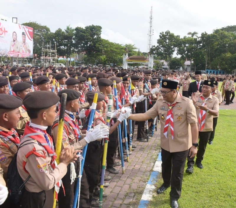 Jambore Pramuka Deli Serdang Bina Generasi Berakhlak, Berdaya Saing & Cinta Tanah Air
