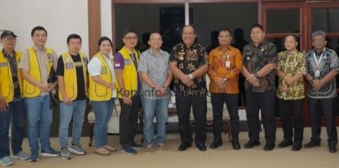 Bupati Asahan Sambutan Audensi Lion Club Indonesia Medan Cakra