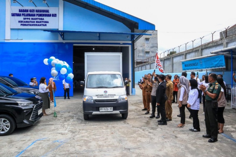 Wali Kota Wesly Silalahi Resmikan Gedung SPPG Martoba Pematangsiantar