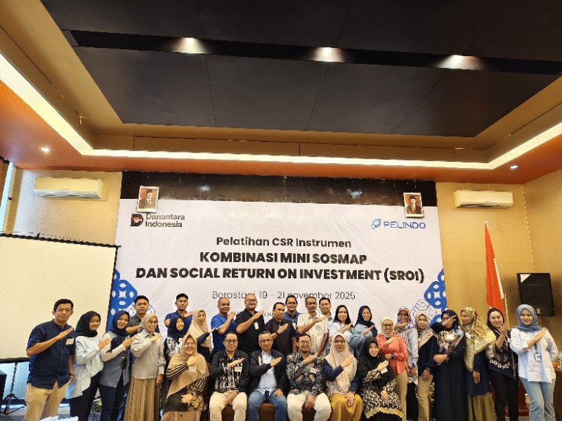 Pelindo Regional 1 Gelar Pelatihan CSR Mini Sosmap dan SROI untuk Perkuat Dampak Sosial Perusahaan
