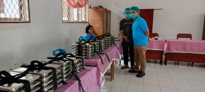 Pastikan SPPG Polres Simalungun Berjalan Sesuai Prosedur, Personel Polres Simalungun Monitoring MBG dengan Ketat untuk 1.803 Siswa