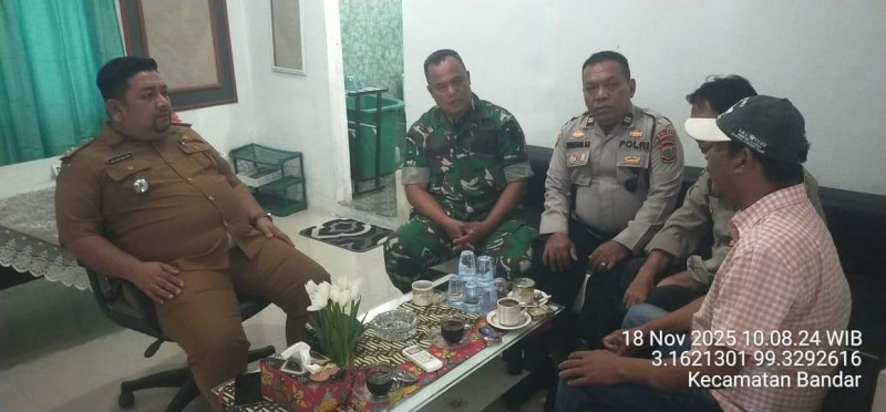 Polsek Perdagangan Gelar Coffee Morning Bersama Forkopimcam, Perkuat Sinergi Cegah Narkoba Jelang Natal dan Tahun Baru