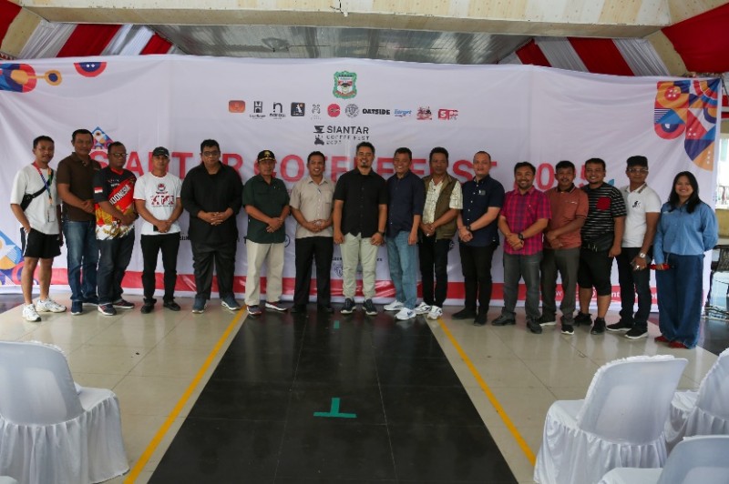 Wesly Silalahi Diwakili Sekda Buka Giat Siantar Coffee Feat 2025 di Pematangsiantar