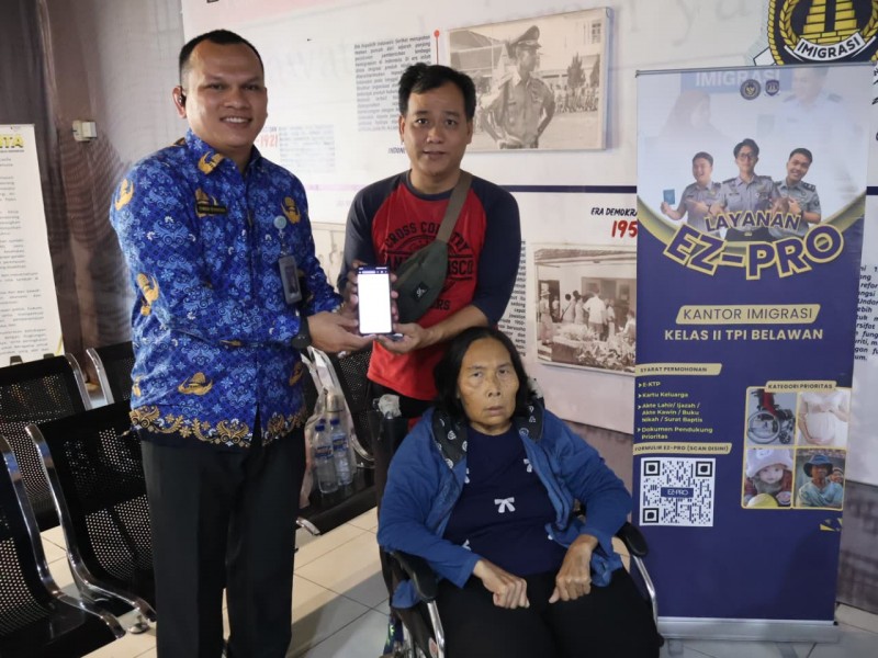 Kantor Imigrasi Kelas II TPI Belawan Resmi Mengoperasikan Tiga Inovasi Pelayanan Publik