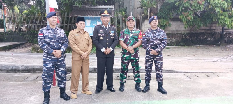 Patroli Bersama : Koramil 07/Tambelan, TNI AL, Polri, dan Komduk, Jaga Keamanan dan Kelestarian Laut