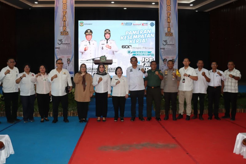 Wakapolres Pematangsiantar Hadiri Pembukaan Pameran Job Fair Siantar Tahun 2025