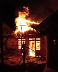 Satu Rumah Terbakar di Belawan