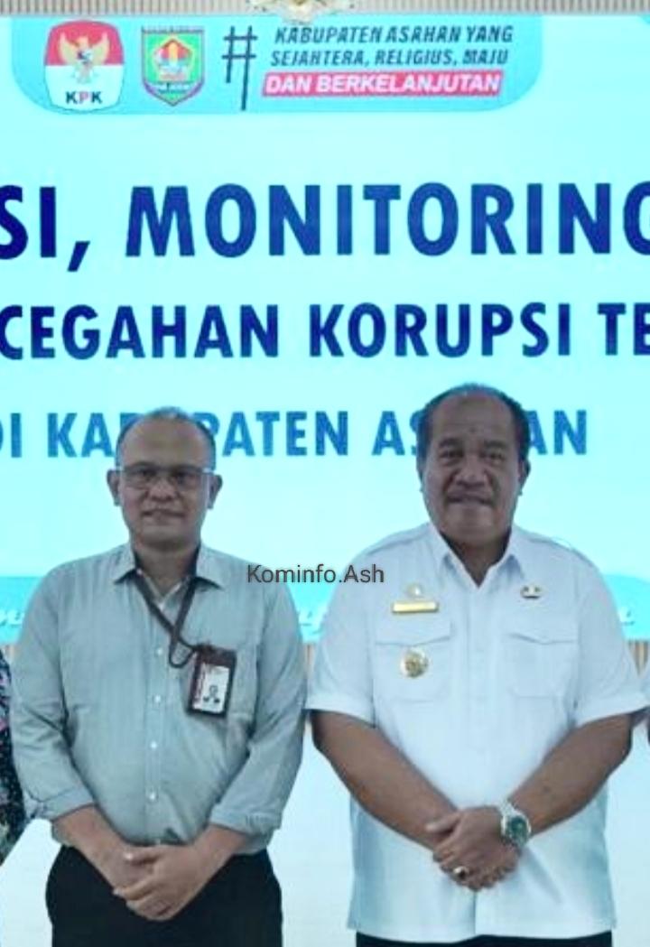 Pemkab Asahan dan KPK Gelar Rapat Koordinasi Pencegahan Korupsi Terintegritas