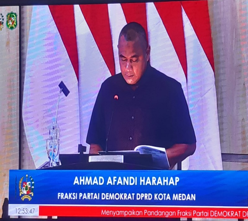 F- PD DPRD Medan Dukung.Bemtuk Pansus Peningkatan PAD Pemko Medan