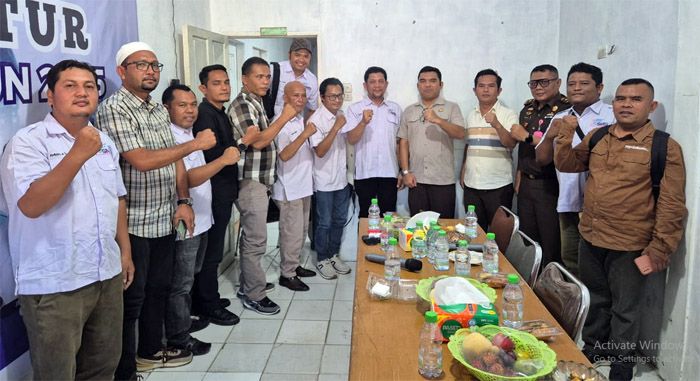 Setelah PWI Madina, Yos A Tarigan Pererat Silaturahmi Dengan Pengurus dan Anggota SMSI Madina