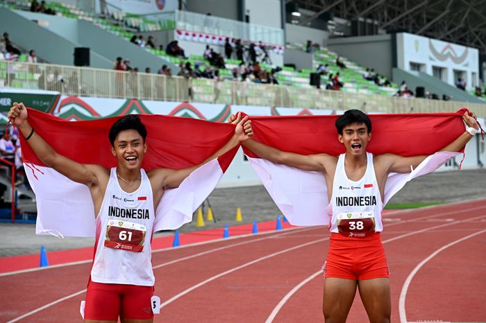 Tambah Tiga Emas, Indonesia Pimpin Klasemen Medali Kejuaraan Atletik U18 & U20 Asia Tenggara di Sumut