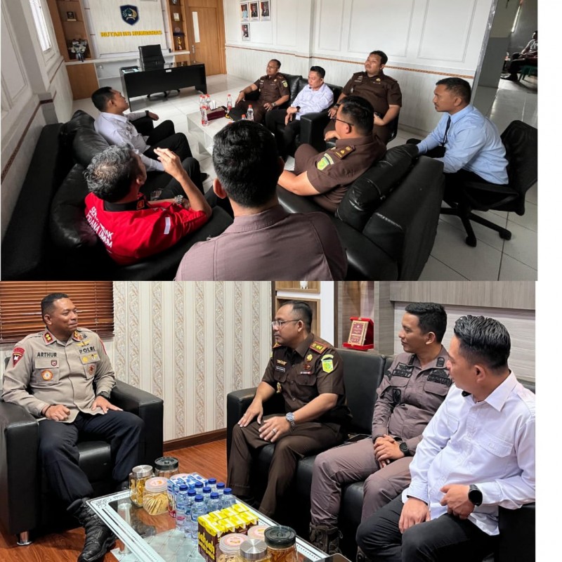 Perkuat Sinergi Sesama Forkopimda, Kajari Humbahas Jalin Silahturahmi