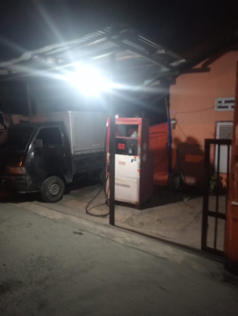 Diduga Jadi Lokasi Penimbunan BBM, Warga Resahkan  Pertamini Liar di Jalan Teluk Haru KM 15,5 Medan