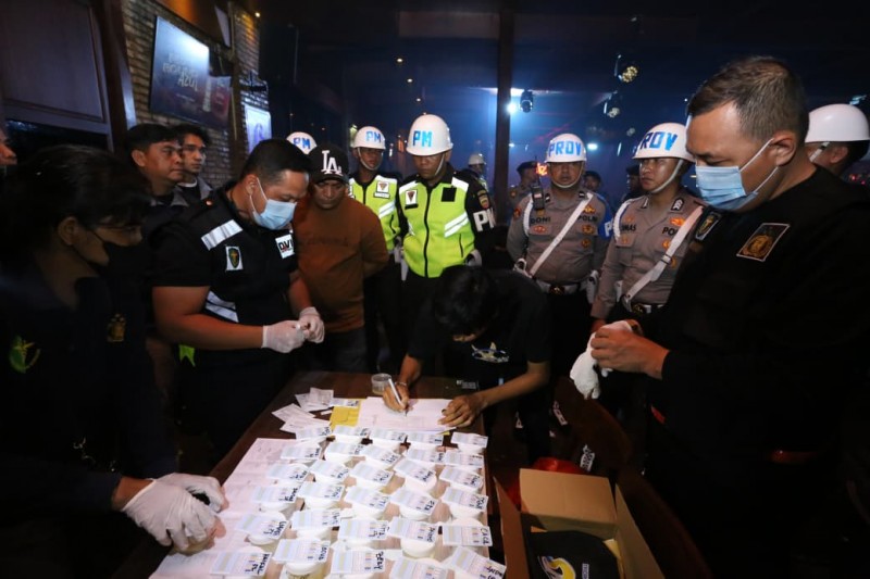 Polda Sumut Intensifkan Razia untuk Cegah Penyalahgunaan Narkoba di Tempat Hiburan Malam