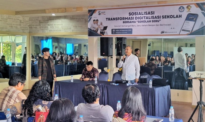 Dinas Pendidikan Simalungun Gelar Sosialisasi Transformasi Digitalisasi Sekolah Bersama "Sekolah SeRu