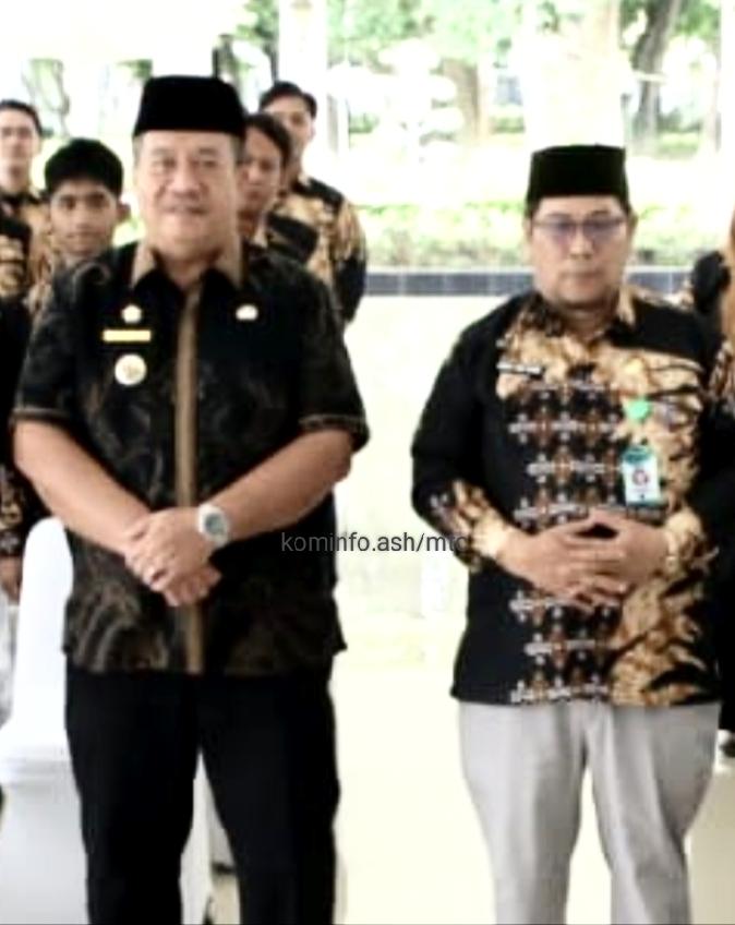 Bupati Asahan  Lepas Kontingen Festival Seni Qasidah Sumut 2025