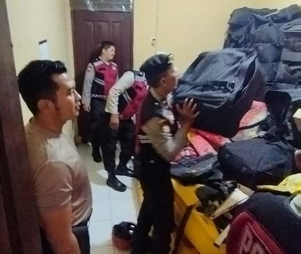 Kesiapsiagaan Menghadapi Bencana, Sat Samapta Polres Labuhanbatu Cek Peralatan dan Personel