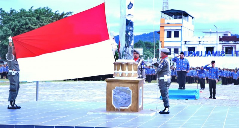 Kenang Jasa Para Pahlawan, Pemkab Simalungun Upacara Hari Pahlawan ke-80