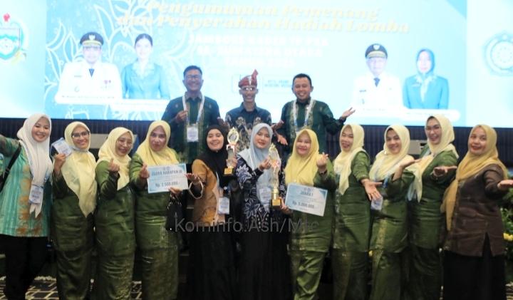 TP. PKK Kabupaten Asahan Raih Prestasi di Jambore Kader PKK se-Sumatera Utara