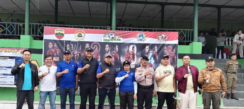 Sinergi untuk Sportivitas: Rutan Tarutung Hadiri Pembukaan Turnamen Sepak Bola Dandim Cup Horas Taput 2025