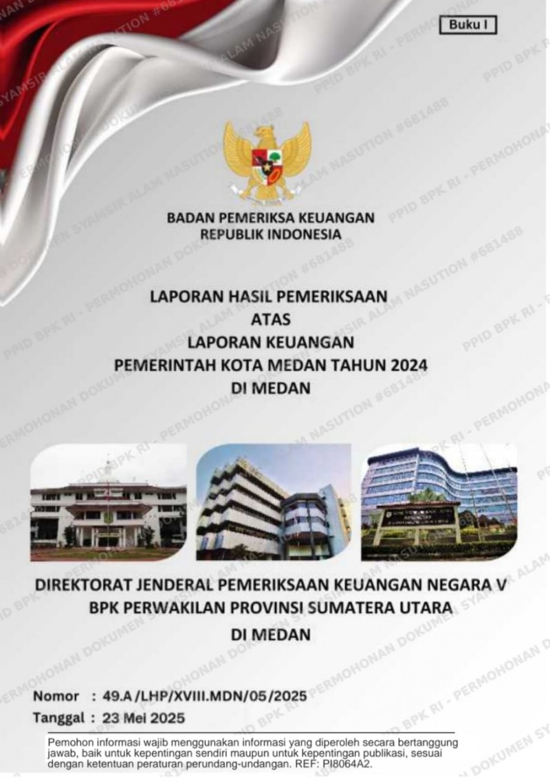 Pekerjaan Penataan Lansekap Kolam Retensi Martubung pada Dinas SDABMBK Jadi Temuan BPK