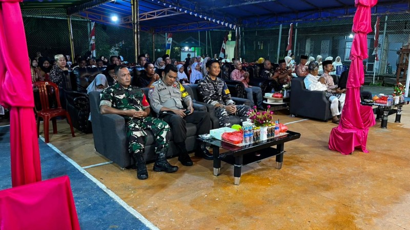 Babinsa Korami 07/Tambelan Hadiri Perayaan Hari Jadi ke-18 Desa Kukup