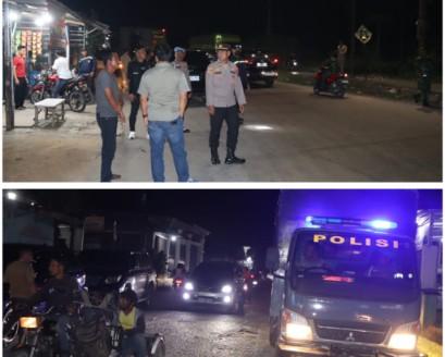 Ciptakan Situasi Kamtibmas Kondusif, Polres Labuhanbatu Gelar Patroli Gabungan Tiga Pilar