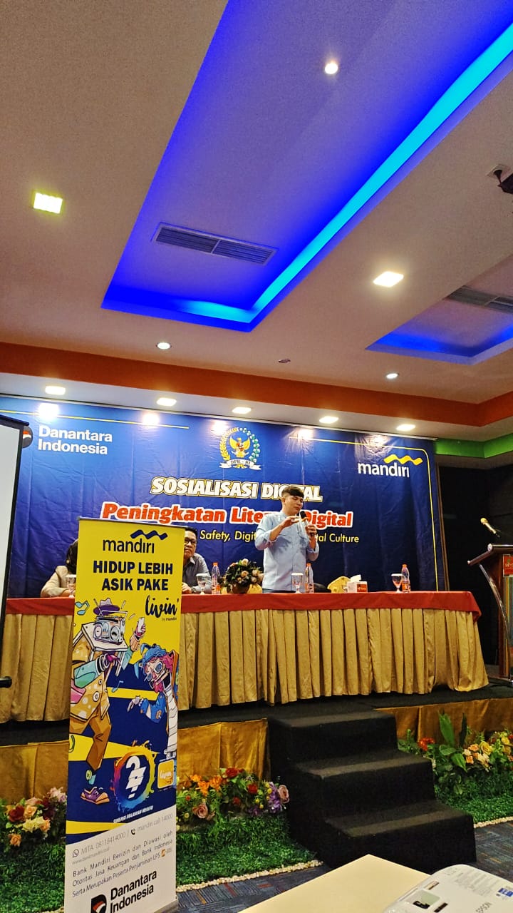 Literasi Digital Digencarkan, DPR RI&ndash;Bank Mandiri Gelar Sosialisasi di Medan